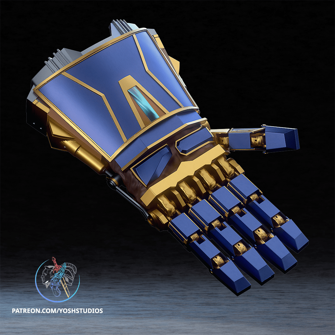 Vi Gauntlet 3D Printer File STL 3d model