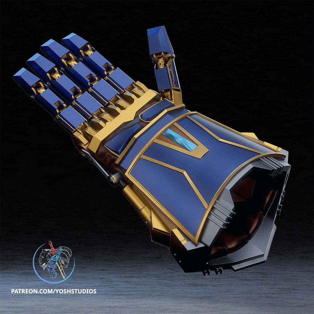 Vi Gauntlet 3D Printer File STL 3d model