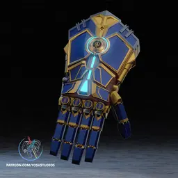Vi Gauntlet 3D Printer File STL 3d model