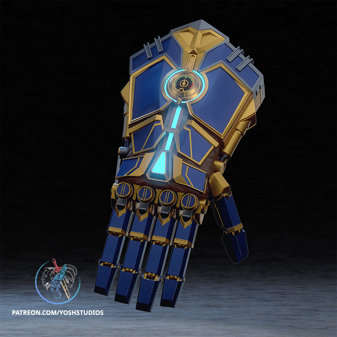 Vi Gauntlet 3D Printer File STL 3d model