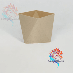 Basic cotton container / No supports 3d model