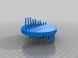 Innere Spannungen bei vertikalem Schnitt 3d model