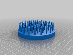 Innere Spannungen bei vertikalem Schnitt 3d model