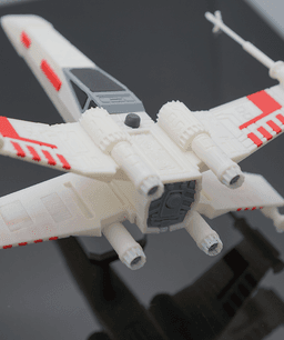 The X-WING! 3d model