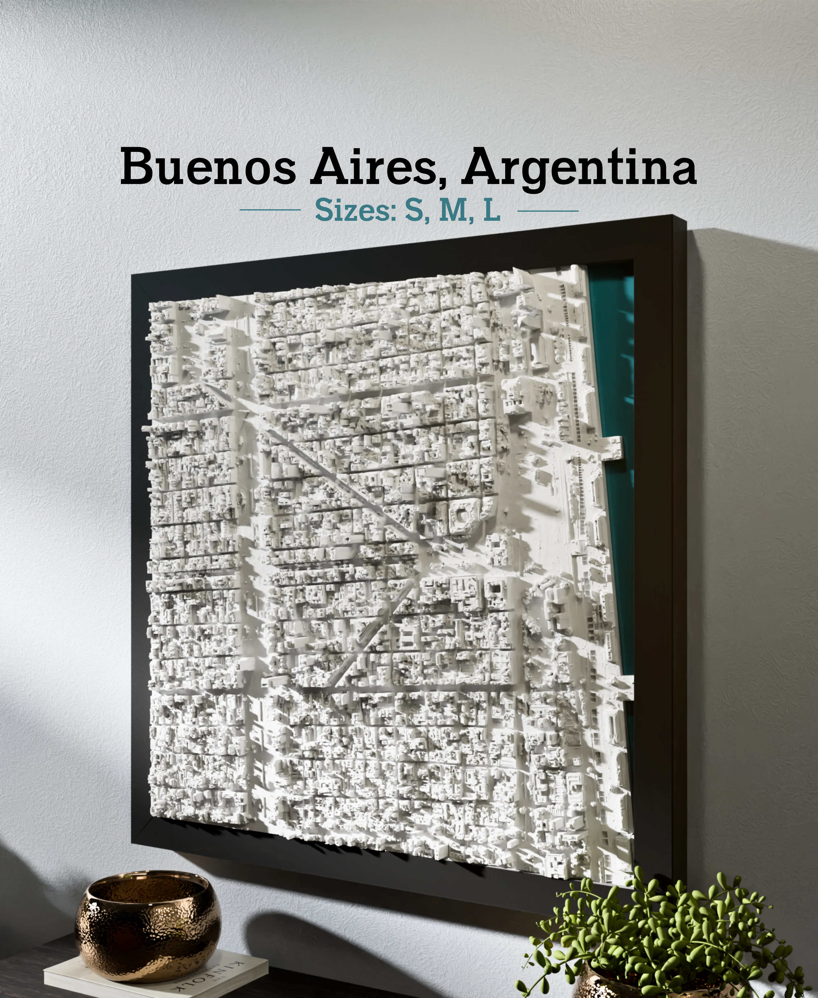 Buenos Aires, Argentina - S, M, L, & XL 3d model