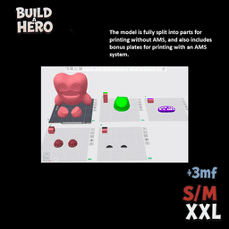 Knitted Fuggler – Funny Ugly Monster 3D Printable Toy Figure STL 3d model