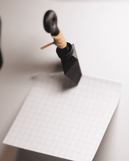 Ninja Memo Board Pin Set – Kunai & Shuriken 3d model