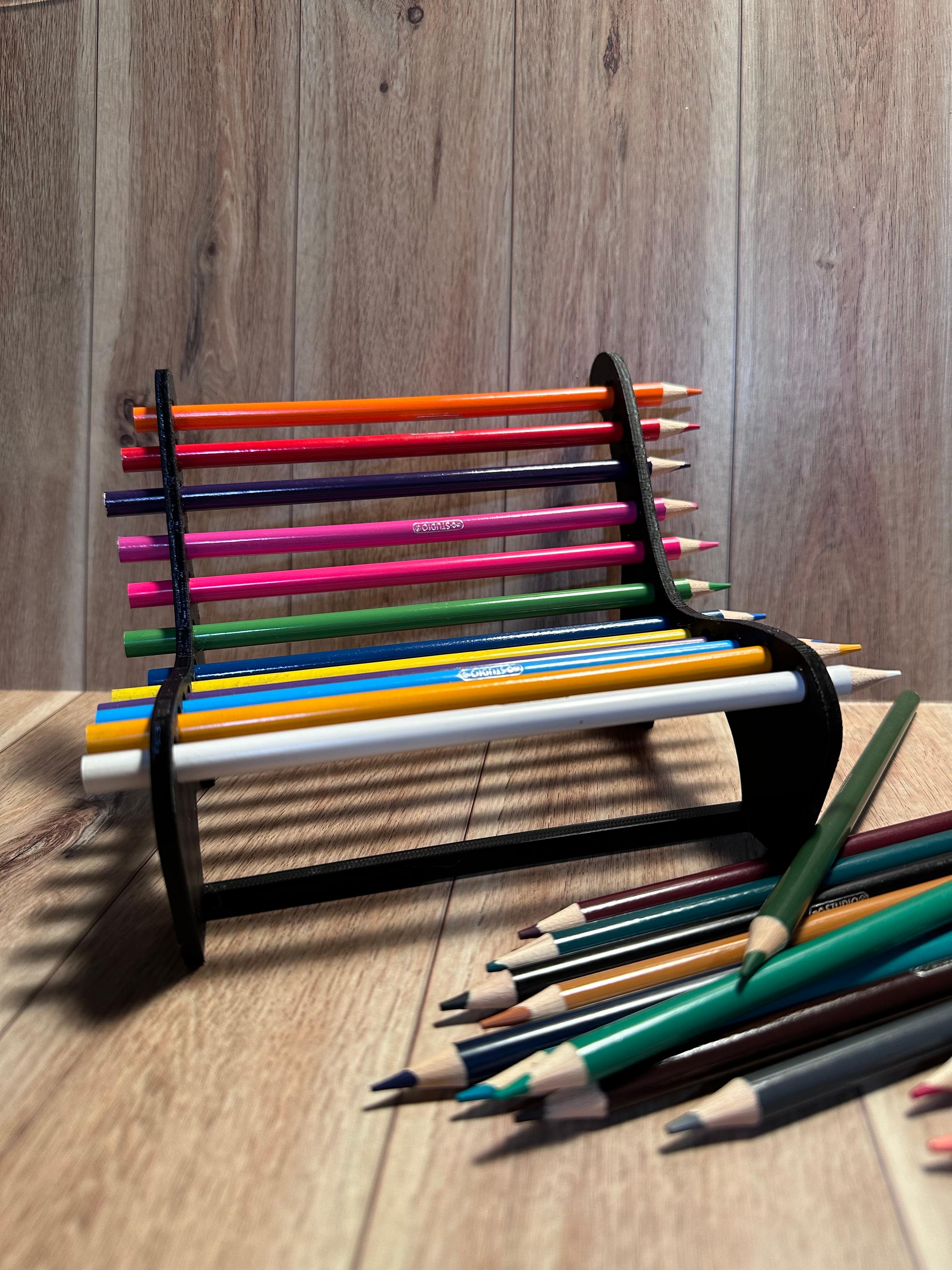 Pencil Bench - Wonderful teacher’s gift! - 3d model