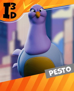 Pesto 3d model