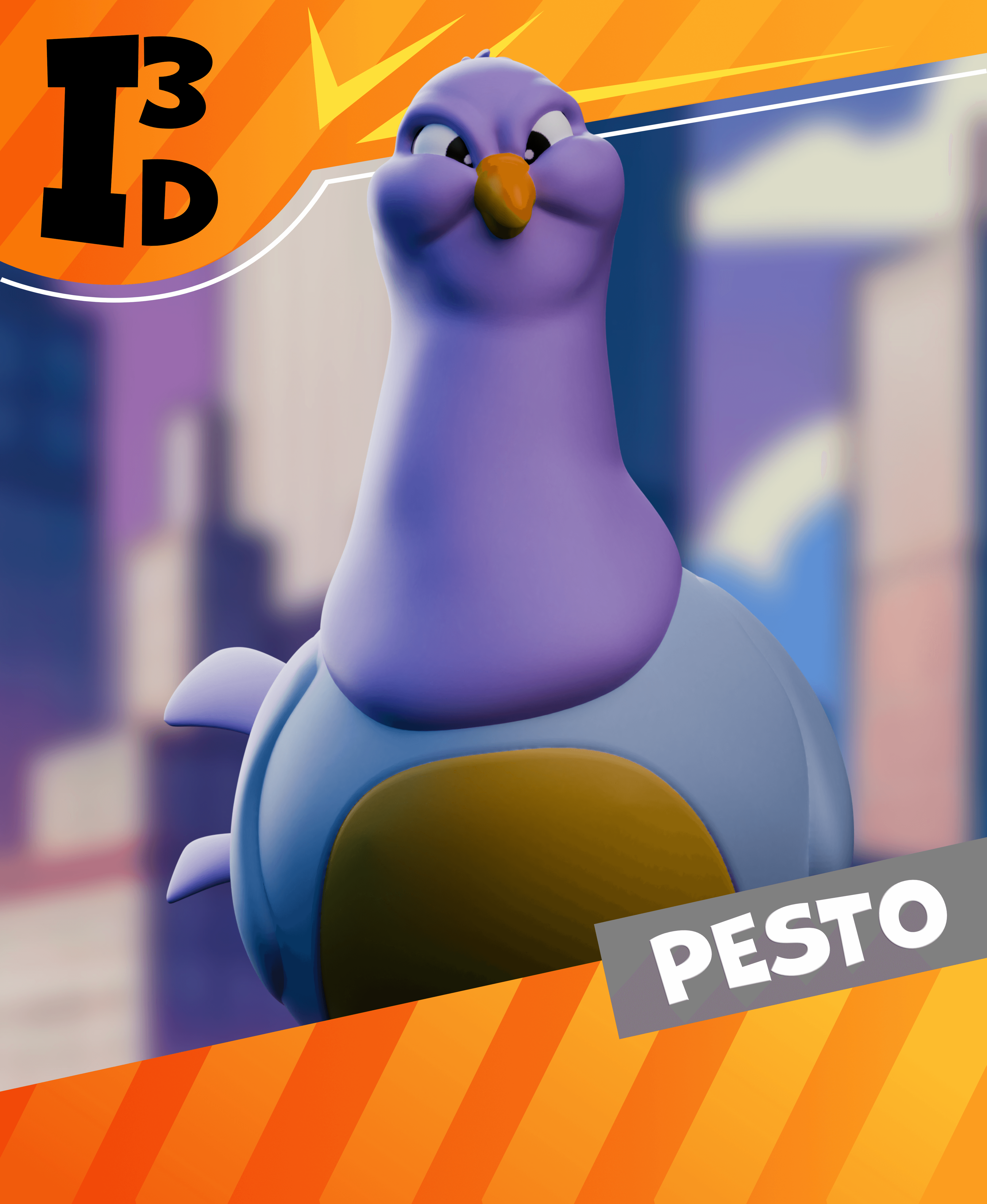 Pesto 3d model
