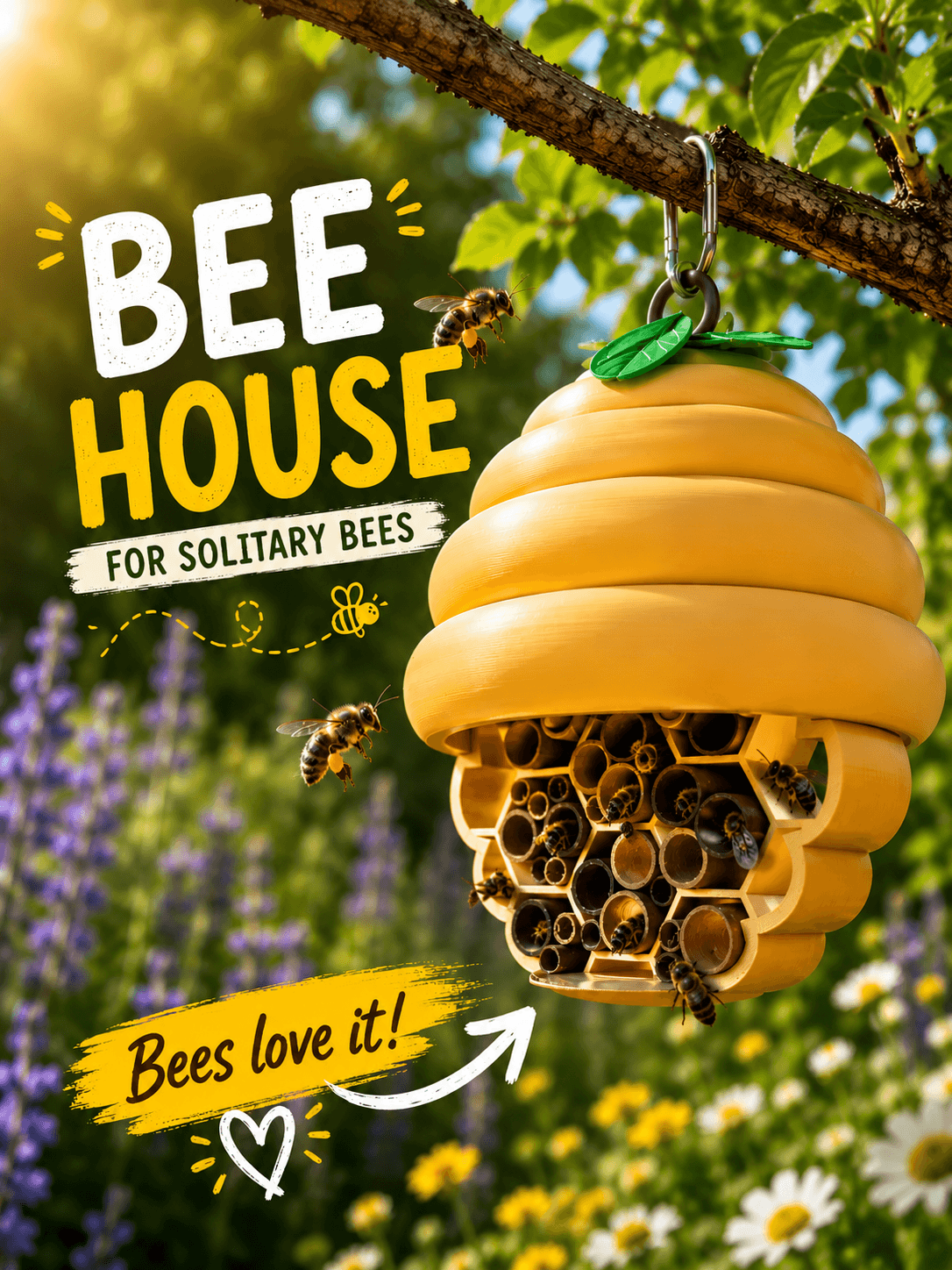 BEE HOUSE 3d model