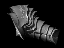 MALIKETH FULL PLATE ARMOR LIFE SIZE COSPLAY – THE BLACK BLADE ELDEN RING FAN ART STL 3d model