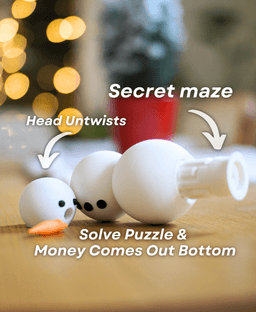 Snowman Cash Stash 3d model