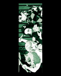 Fan Art Manga Special - Demon Slayer Set of Bookmarks 3d model