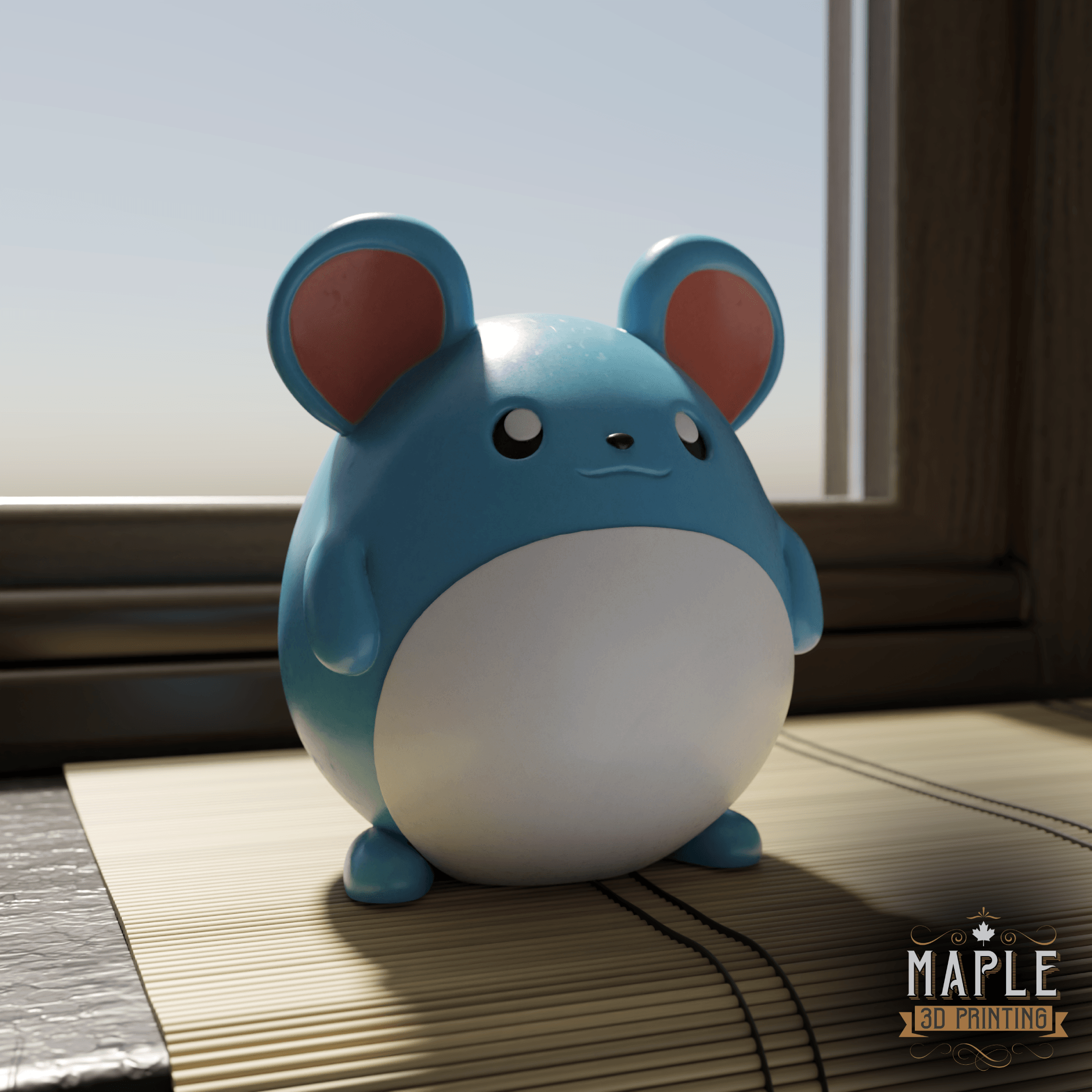 183. Marill - Basic & Ornamental 3d model