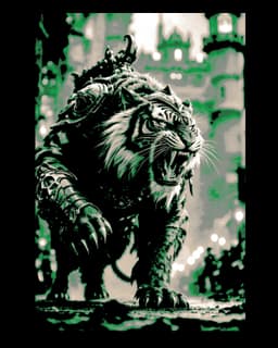 He-man's trusty partner, the great Battle Cat from Masters of the Universe 3d model