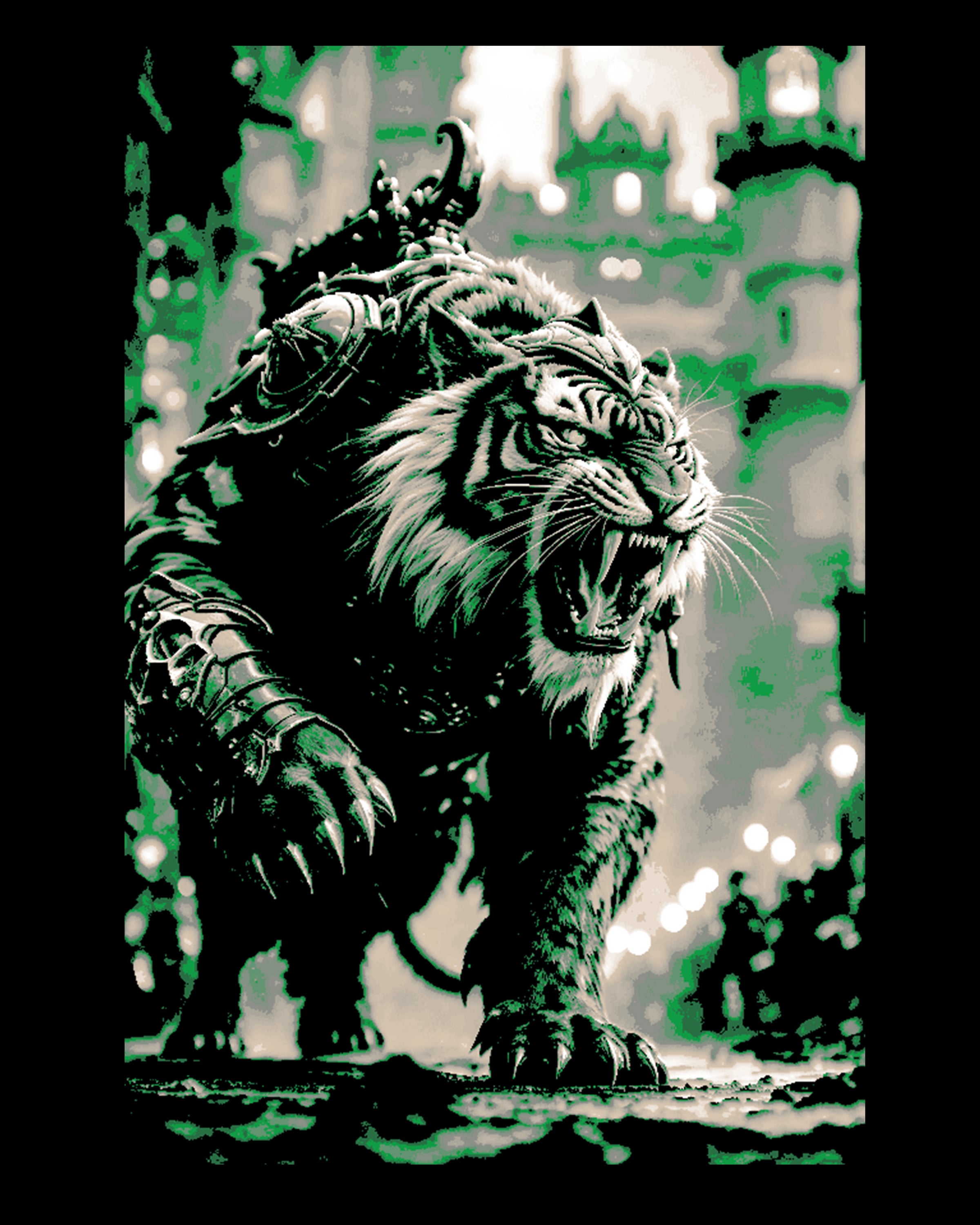He-man's trusty partner, the great Battle Cat from Masters of the Universe 3d model