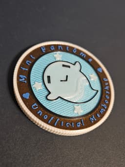 Mint Fantôme Challenge Coin 3d model