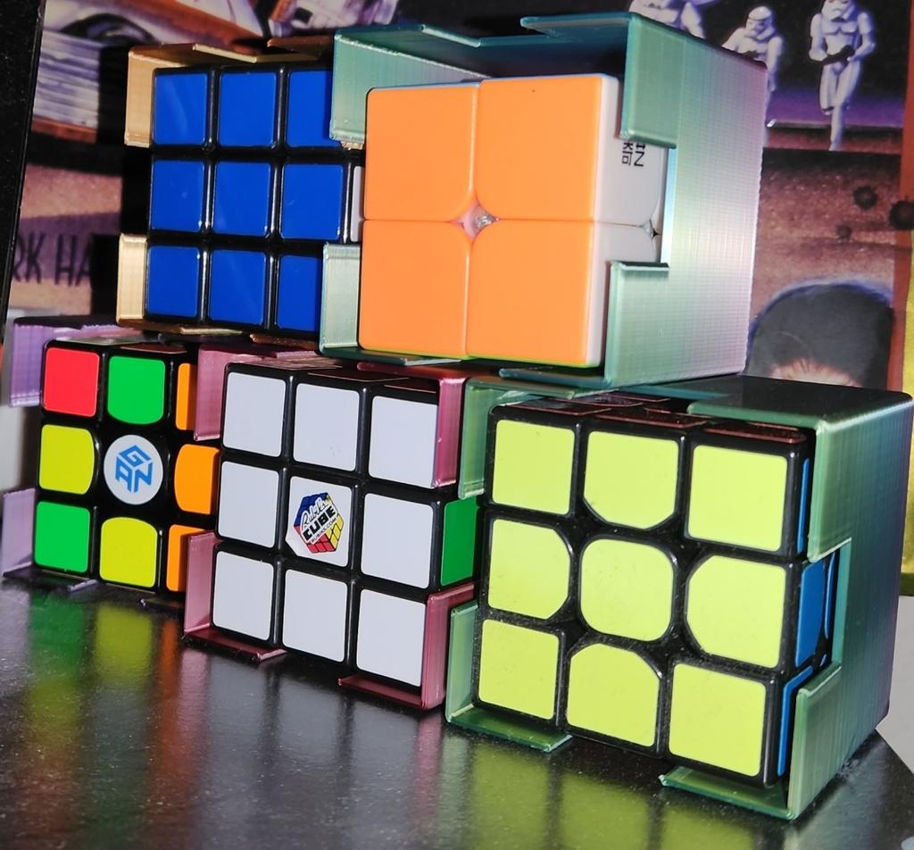 Rubik's Cube Display/Holder 3d model