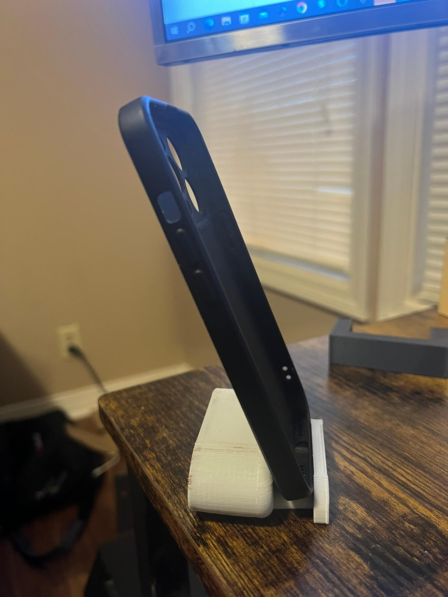 improved phone stand 3d model