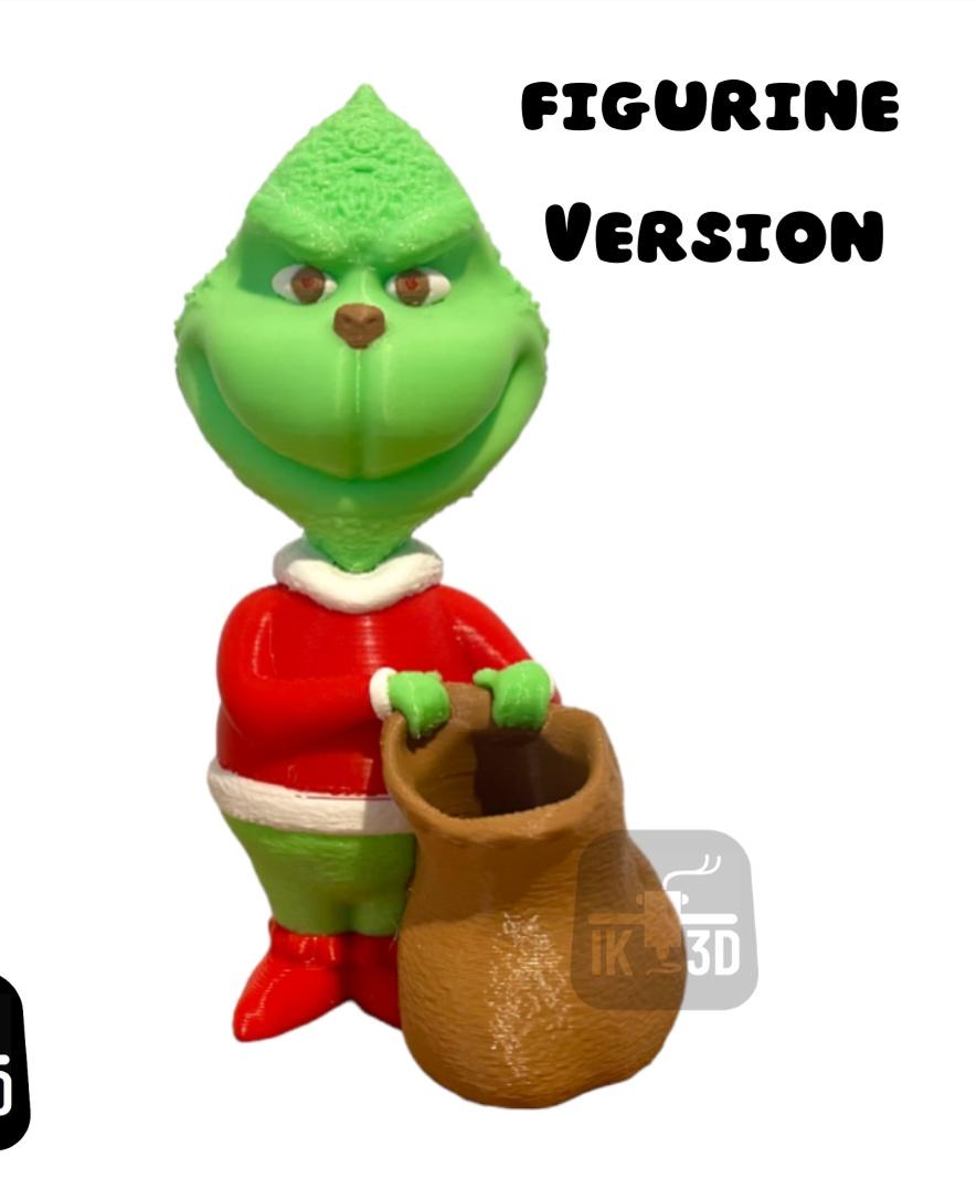 The Grinch Mini Figurine / 3MF Included / No Supports  3d model