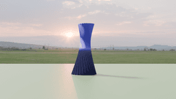 Alpine Helix Vase – Modern Spiral Decorative Planter STL 3d model