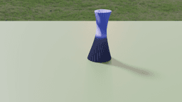 Alpine Helix Vase – Modern Spiral Decorative Planter STL 3d model
