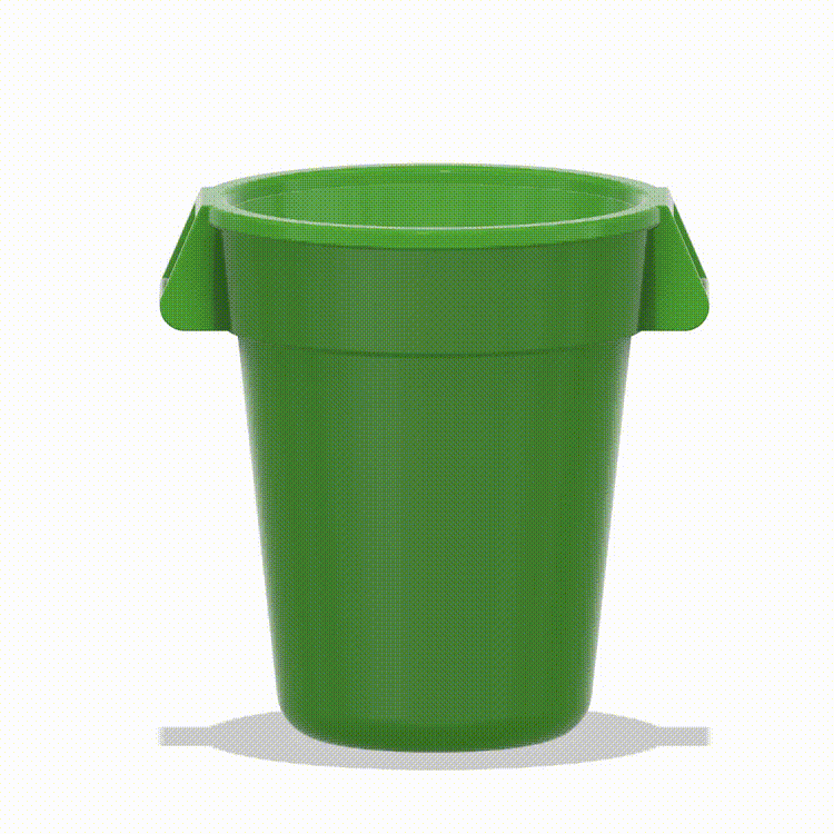 Garbage Recycle Bin 3d model