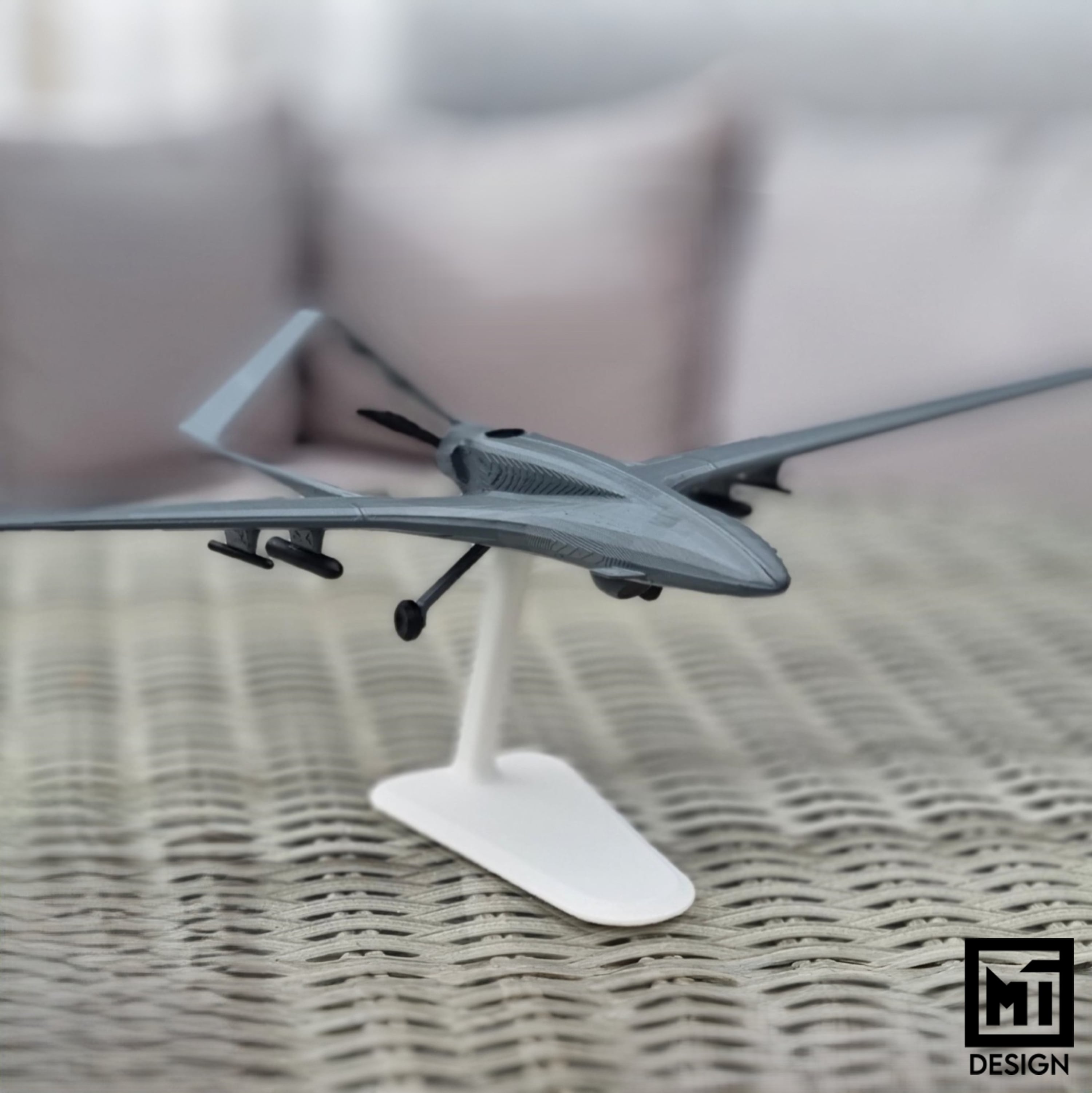 Bayraktar TB2 – 1:25 Scale Model 3d model