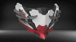 REX V2 - Mecha Mask 3d model