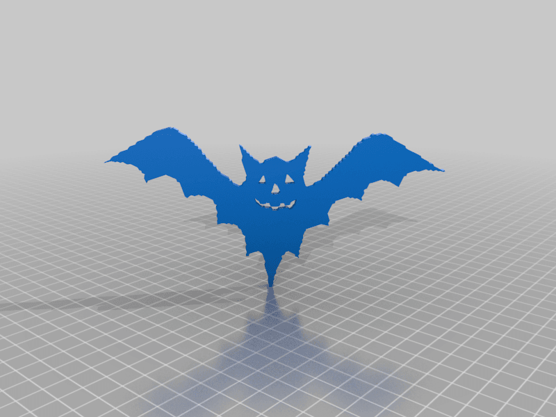 bat - halloween deko 3d model