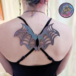 Wing strap Holders (Butterfly, Angel, Dragon) 3d model