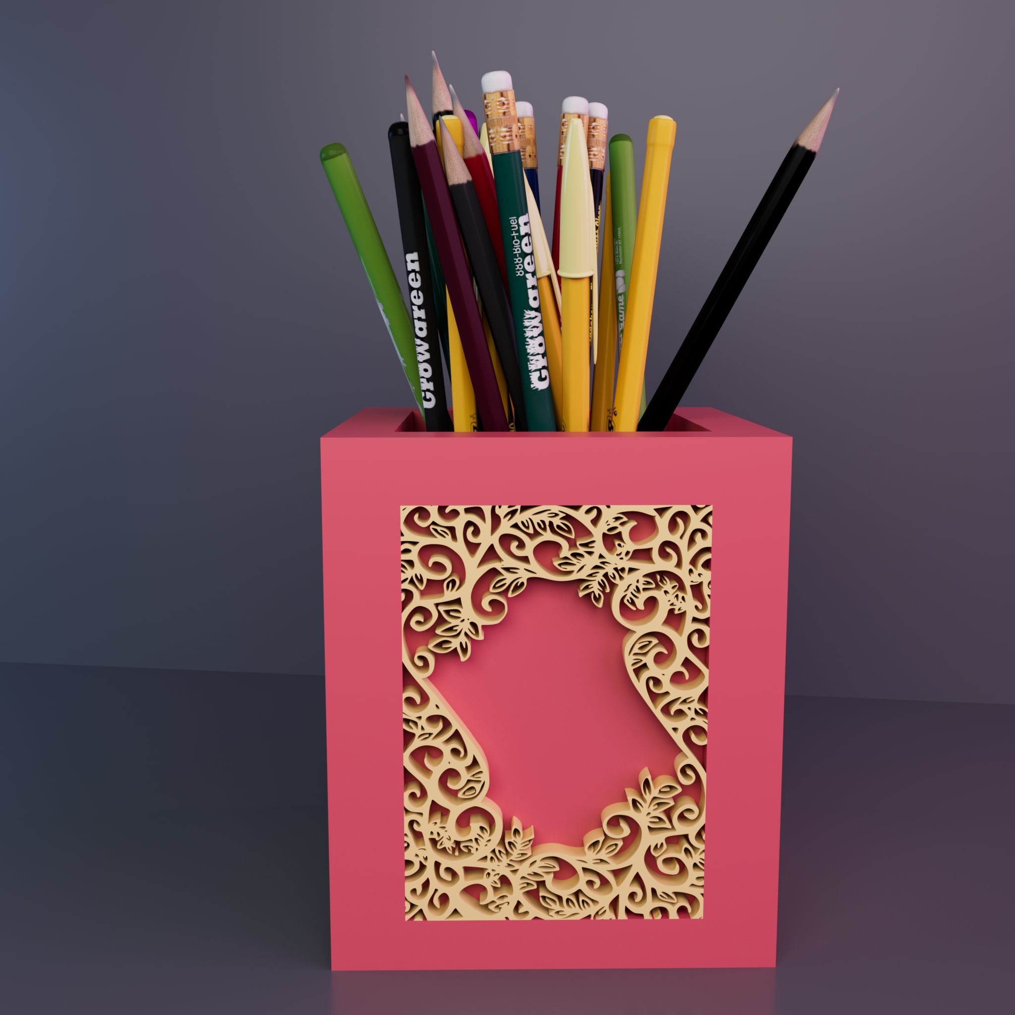 Pen Holder 3d model