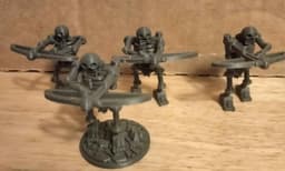 FHW Skellybot Archer pose 1 3d model