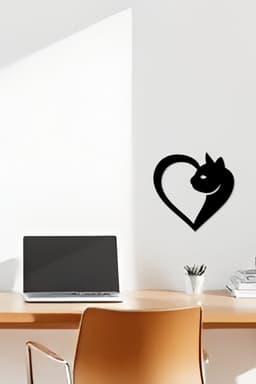 Cat Wall Art, Wall Decor, Home Decor 3d model