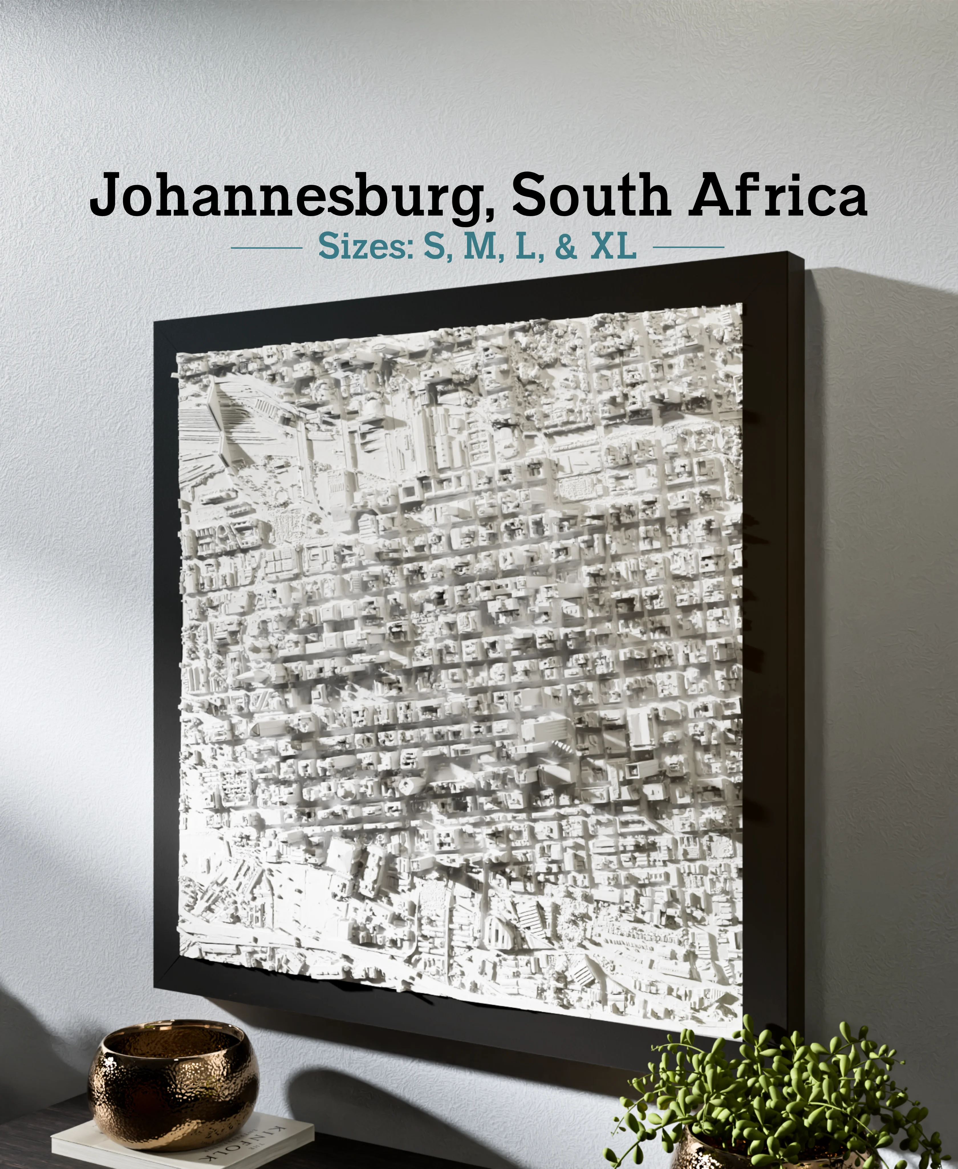 Johannesburg, South Africa 3d model