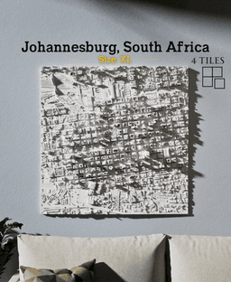 Johannesburg, South Africa 3d model