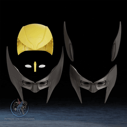 Wolverine PS5 Helmet 3D Printer STL File 3d model