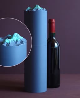 Wine Box “Montagne” 3d model