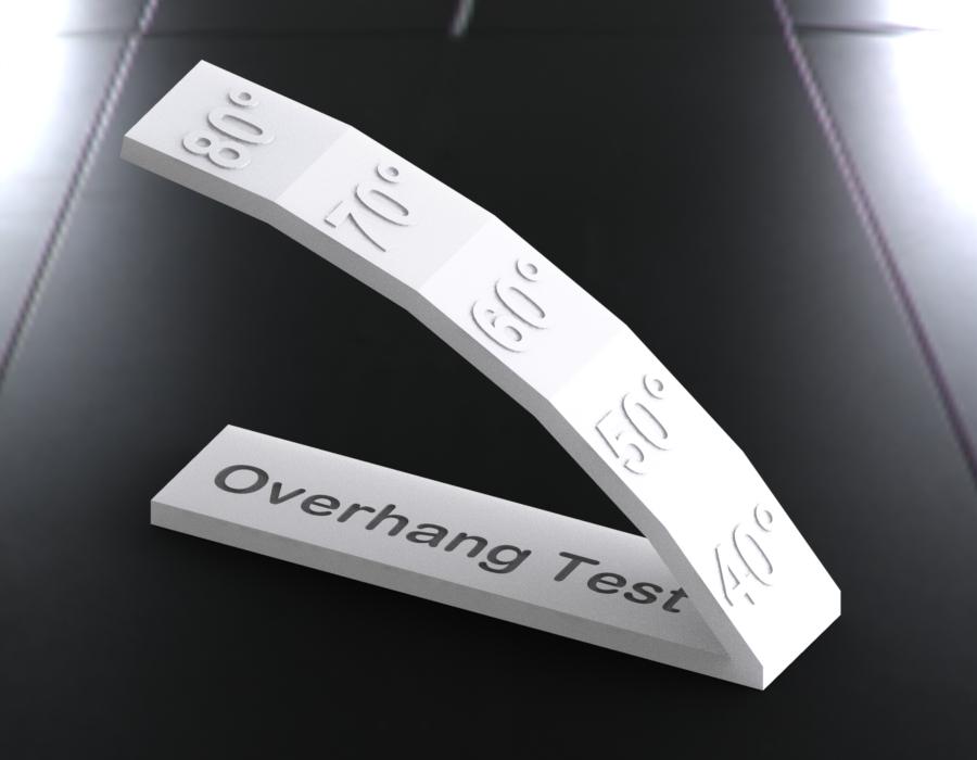 Overhang Test 3d model