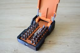 Spring-Loaded Hex Bit Case Box 3d model