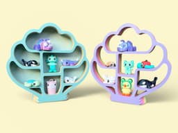 Seashell Shelf 3d model