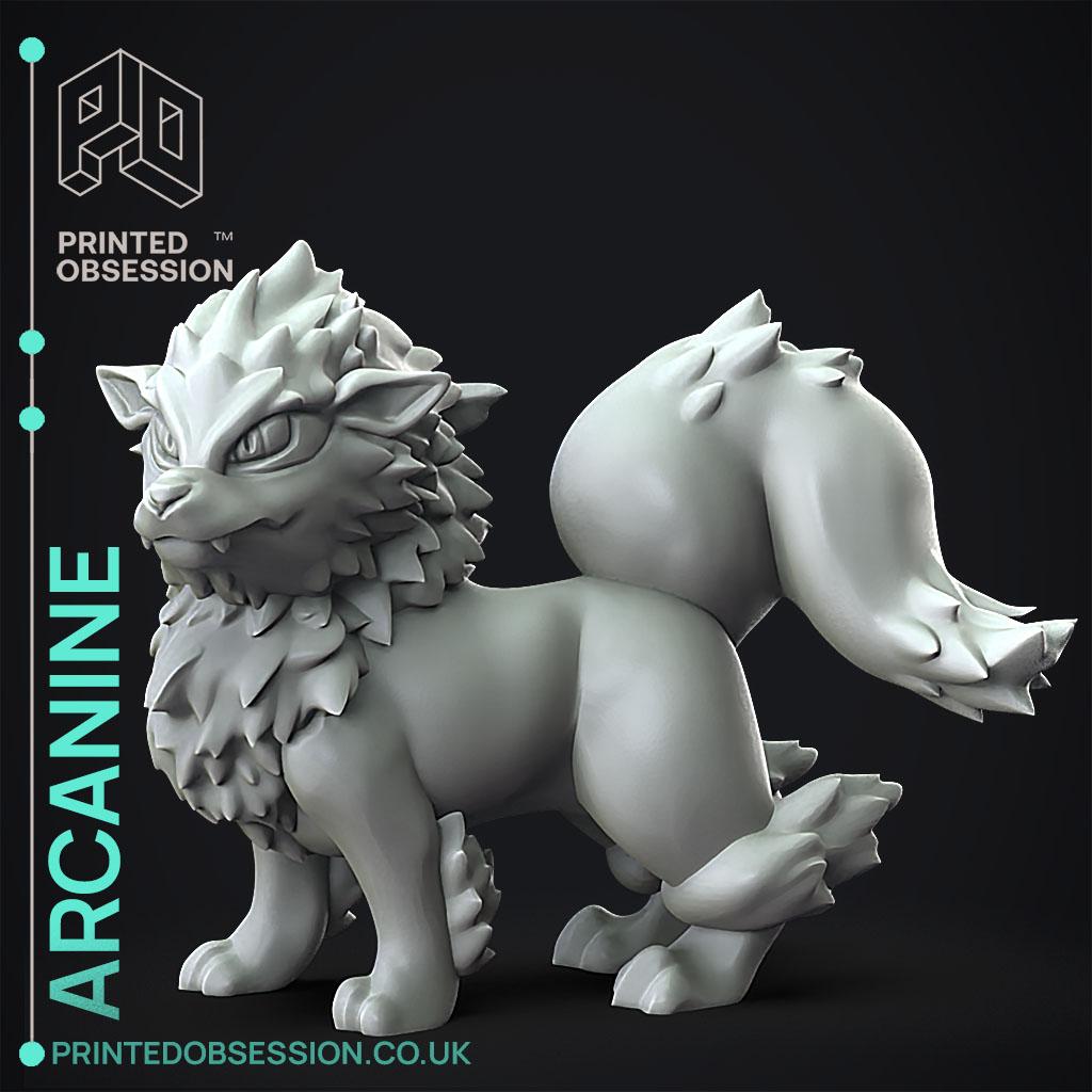 Arcanine - Pokemon - Fan Art 3d model