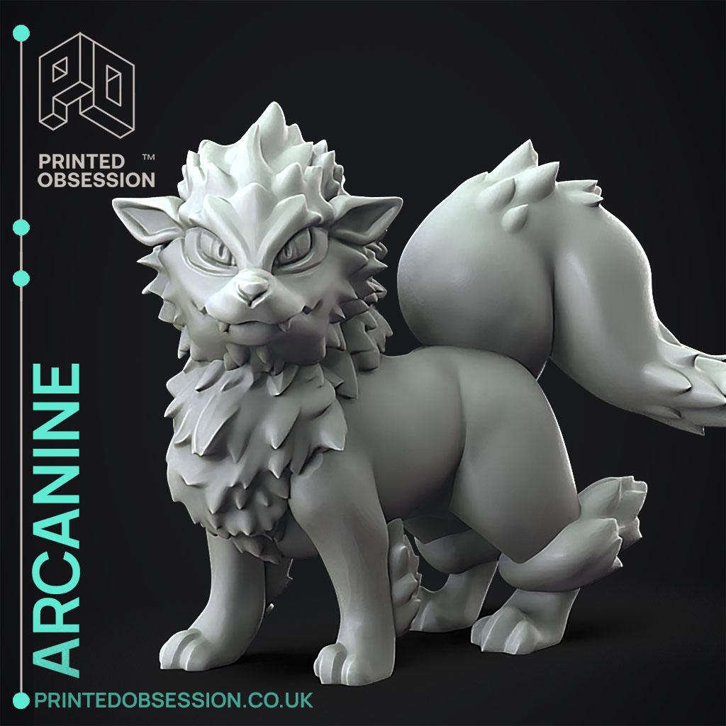 Arcanine  3d model