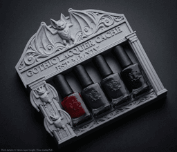 GOTHIC LACQUER CACHE — Nail Polish Display Organizer 3d model
