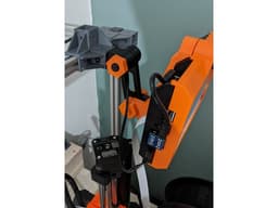 Raspberry Pi and 7" screen case - with mounting arm for 2020 extrusion 3d model
