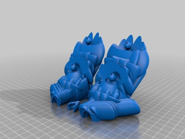 Customizable Articulated Robot 3d model