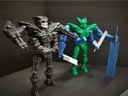 Customizable Articulated Robot 3d model
