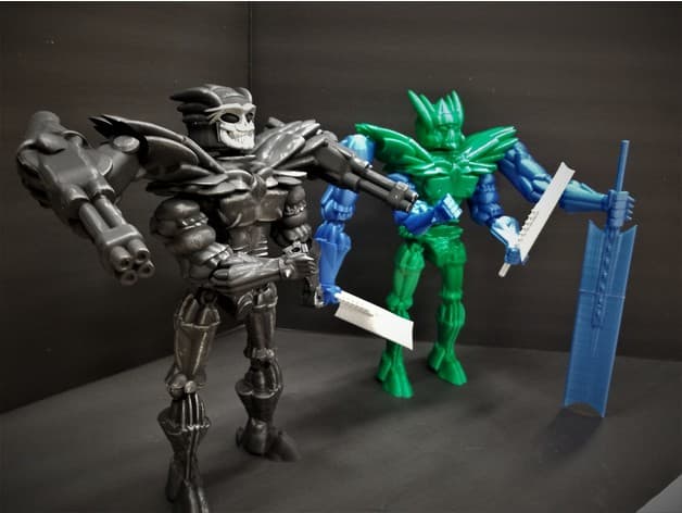 Customizable Articulated Robot 3d model
