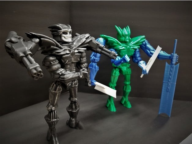 Customizable Articulated Robot 3d model